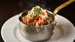 牛モツのトマト煮込み（トラットリア コロッセオ 中目黒）