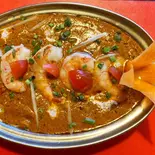 エビカレー単品 only shrimp curry（JUNTARA CURRY）