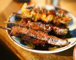 もつ焼き串レバー(居酒屋ぽん太)