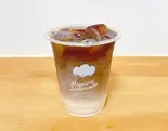 挽きたてアイスカフェオレ(しろいパンケーキとみずいろレモネード)