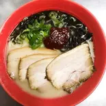 赤丸チャーシューと半チャーハン（タンメン満菜センモンテン）