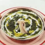ほうれん草マッシュルーム Sag Mushroom(トマトキッチン)