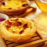 エッグタルト 蛋挞 egg tart 4個入り（金星 ヴィーナス ビューティアサイーフルーツボウル Venus beauty Acai fruit-bowl 落合店）