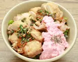 チキン南蛮丼(紅タルタル&南蛮ダレ)(居酒屋わんちゃん)