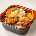 【もも6ヶ】おろしポン酢からあげ丼(大)（からあげの鳥丸 新小岩本店）