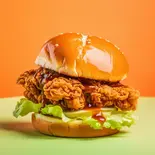 プルコギチキンバーガー Bulgogi Chicken（韓国チキンバーガー専門店 Ghost S.B 住吉店）