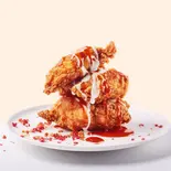 スイートチリチキン 3ピース（韓国チキンバーガー専門店 Ghost S.B 住吉店）