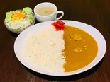 Curry rice set カレーライスセット（カレー王国GORKHA）