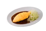 オムレットカレー（スタミナカレーの店 バーグ 弥生町店）