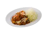 大皿カレー（スタミナカレーの店 バーグ 弥生町店）