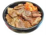 キムチカルビ丼（焼肉らっぱ屋）