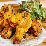タンドリー手羽元 4pcs Tandoori Tebamoto 4pcs（INDIAN NEPALI RESTAURANT "JUNTARA"）