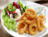 イカ 揚げ MỰC CHIÊN GIÒN（ベトナム料理チェーサイン2号レストラン）