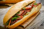 バインミー・チャーシュー BÁNH MỲ XÁ XÍU（ベトナム料理チェーサイン2号レストラン）