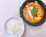 旨辛キムチチゲ鍋(シメのご飯セット)（あったか一人鍋 鍋元 本店）