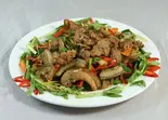 LON RUNG XAO LAN(イノシシ肉と玉ねぎ炒め)(ゴンゴン)