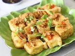 DAU CHIEN XA(レモングラス炒め豆腐)(ゴンゴン)