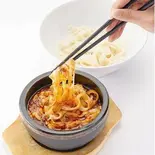 名物石焼麻婆刀削麺(中華料理 浅草橋 川の味)