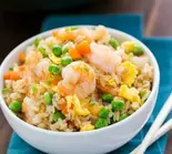 海老入り自家製委 XO 醤炒飯(中華料理 浅草橋 川の味)