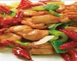 四川風鶏肉ピリ辛炒め（船橋餃子軒）