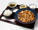 広東麻婆豆腐(ごはん・温玉セット)（もんごい麻婆飯店）