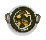 ほうれん草パニール(Sag Paneer)（INDIAN HALAL RESTAURANT NEW MAHARAJA）