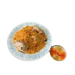 ホワイトチキンティッカビリヤニ・ライタセット(White Chicken Tikka Biryani・Raita Set)（INDIAN HALAL RESTAURANT NEW MAHARAJA）
