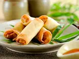 野菜の春巻き 3pc 3pc vegetable spring roll 3pc（スターケバブインドカレーハラル専門店）
