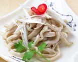ラムハチノスとネギ和え mixed scallion and lamb tripe 葱拌羊肚丝（清真小厨 日暮里店）