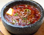 ラム肉入り麻婆豆腐 mapo tofu with lamb 羊肉麻婆豆腐（清真小厨 日暮里店）