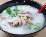 ヤンザータン lamb organs soup 羊杂汤（清真小厨 日暮里店）
