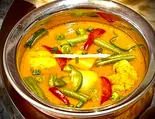 野菜カレー vegetable curry（インド・ネパール料理 Newシタ）