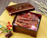 4.【梅】香ばしうな重(半尾) 4. [Regular] Fragrant Eel Rice Box (Half Size)（香ばしうなぎ うな玉堂 神保町本店）