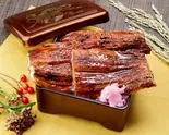 6.【松】香ばしうな重(1尾半) 6. [Deluxe] Fragrant Eel Rice Box (1 Whole ＆ Half Size)（香ばしうなぎ うな玉堂 神保町本店）