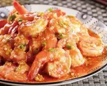 エビチリBig shrimp chili干烧虾仁（澤園 JAKUEN）