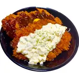味噌カツ&タルタルかつ丼 ダブル盛/Miso Katsu AND Tartar Katu Special Don(とんかつ七兵衛 高田馬場2号店)