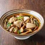 かしわそば（蕎麦と天ぷら 山わさび 北8条店）
