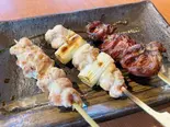 串焼きおまかせ3種もり(鳥楽苑)