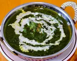 ほうれん草チキン/Sag Chicken（RAJA Nepali Indian Restaurant）