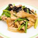 豚肉とニンニクの芽炒め  定食（ジロー‘S テーブル 東武練馬南口店）