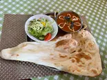 Keema curry set（エスタージマハルエベレスト弁天町店）