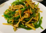 豚肉とピーマン千切り炒め（中華料理 錦園）