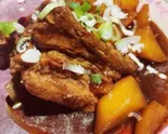 スペアリブのシチュー「土豆烧排骨」(東城香)