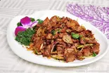 牛肉のクミン炒め（張記中華食堂）