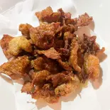 鶏皮のチップス（新時代焼き鳥）