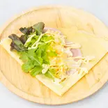 ハムたまごクレープ(ご褒美クレープ&ワッフル・ampee)
