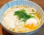 とろ玉うどん（自家製麺うどん 下かまた村）