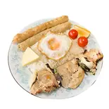 チェロケバブライスセット(Chelo Kebab Rice Set)（インドレストラン＆バー ディヤ）