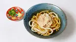 肉うどん(温)（木の葉天狗）