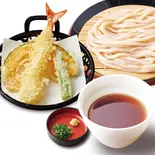 ざるうどん 天ぷら盛り（3種）セット（久兵衛屋 南与野店）